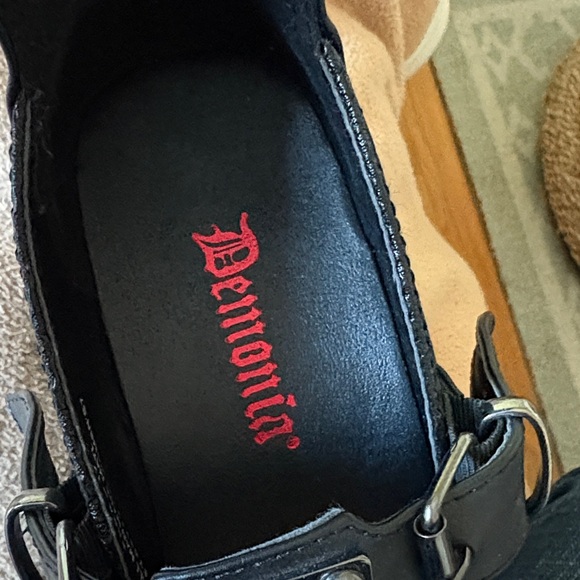 Demonia Kera 12 Double Strap Mary Jane Platform 7/7.5 - Picture 13 of 16